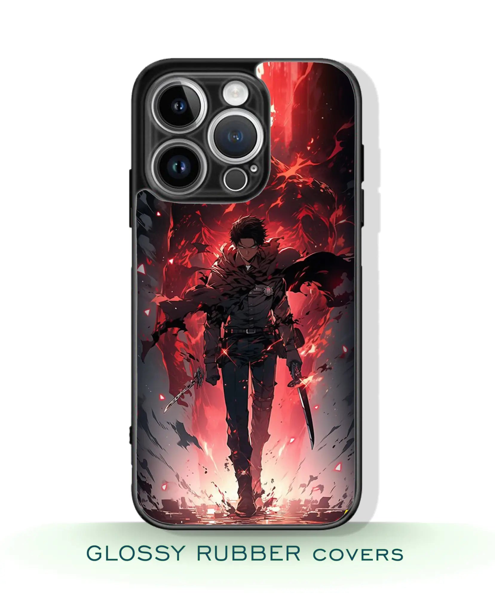 Anime Mobile Cases with Glossy Finish Featuring Sasuke Sakura Naruto and Kakashi