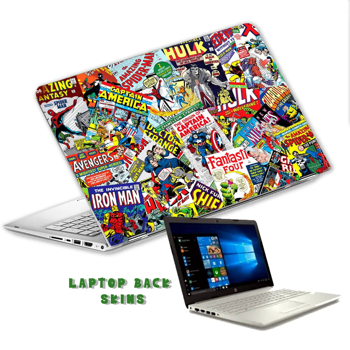 Premium Laptop Skins Including Superhero Designs at Shopping RJ Thoothukudi
