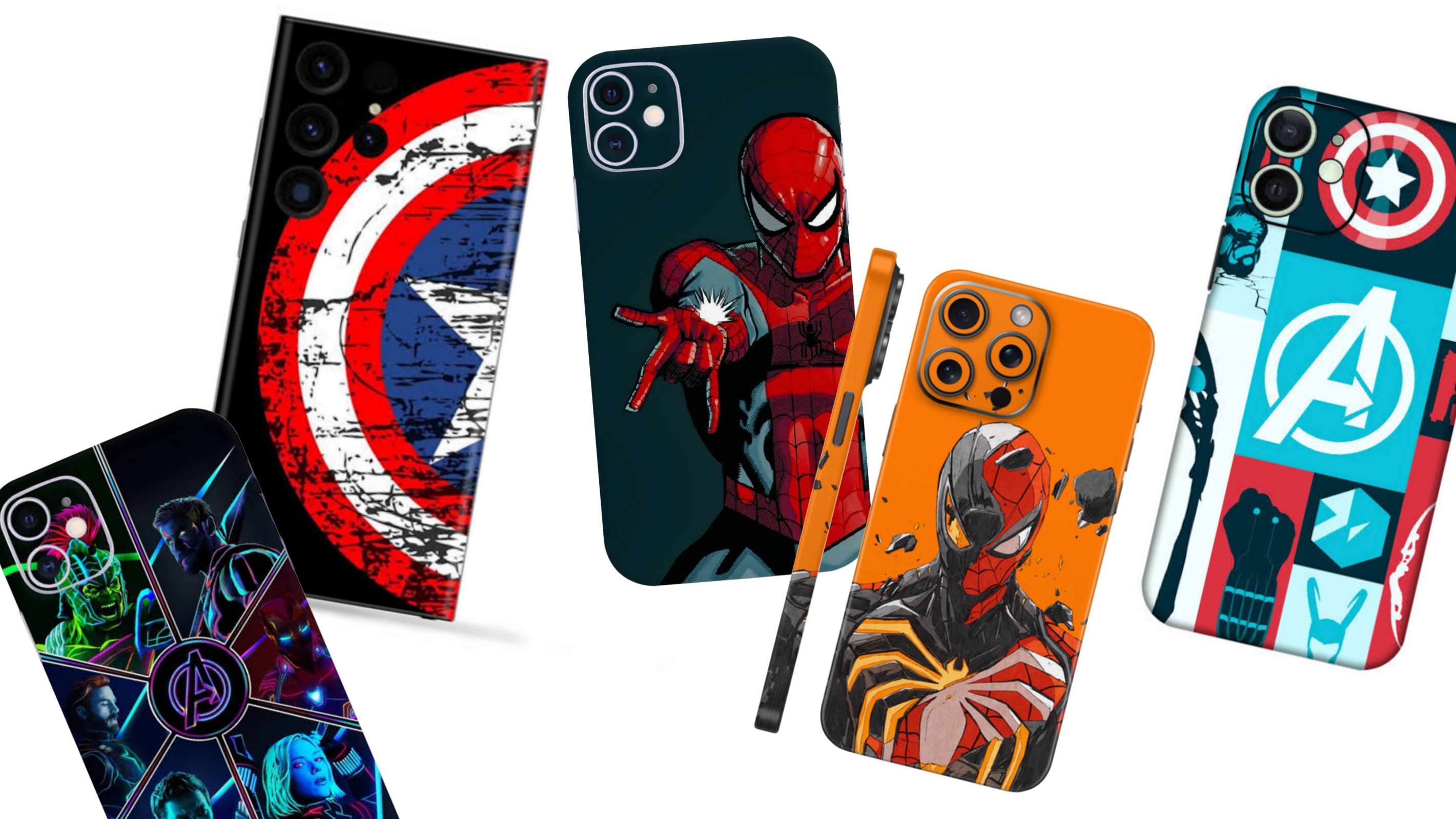 Super heroes mobile skin