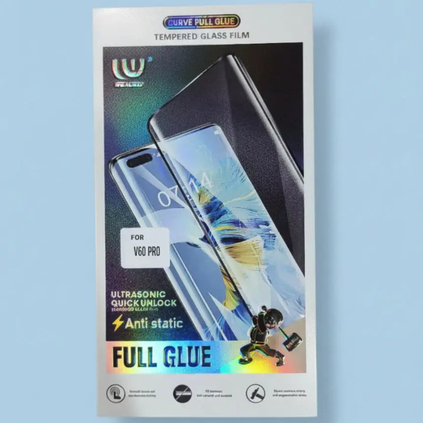 Vivo Full Glue Tempered Glass
