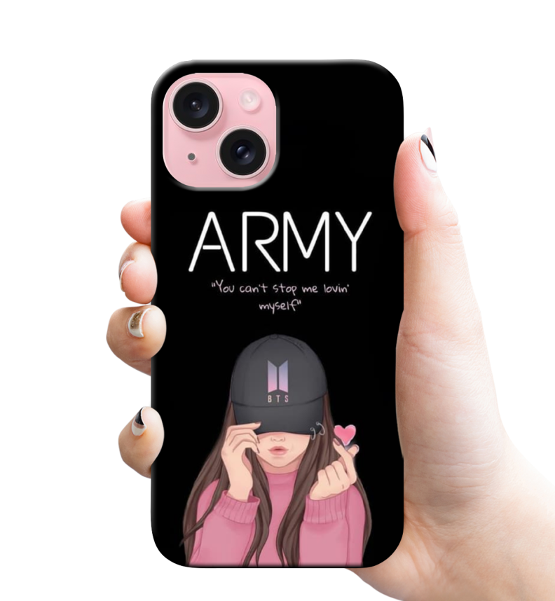 BTS ARMY'S Love RJ 2486 PLASTIC HARD CASES Mobile covers RJ mobiles and accessories Thoothukudi