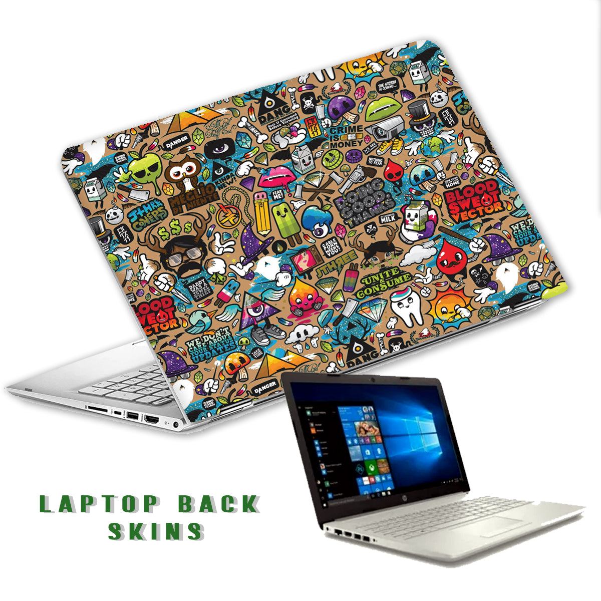 collage Laptop premium skins-RJ017