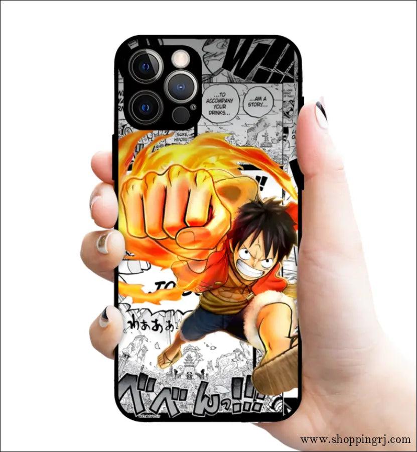 Anime glossy mobile case 2058