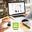 Zebronics Zeb-usb150wf1 Wifi Usb Mini Adapter - Laptop Accessories