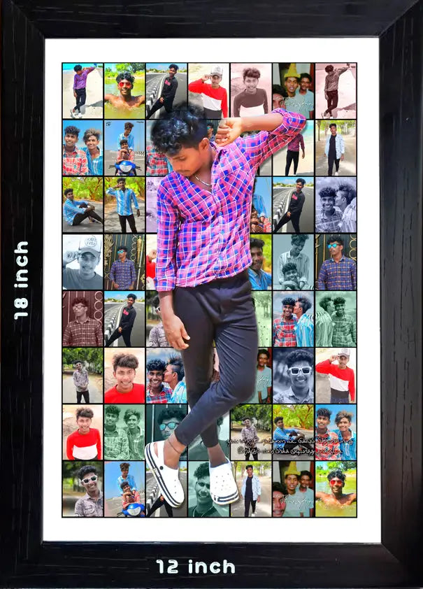 12x18 mossaic frames customized