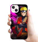 NARUTO WITH PURPLE BACKGROUND mobile cover RJ1684 Plastic hard case - Mobile covers - Shopping RJ ANIME MOBILEcustomized mobile cover