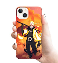 NARUTO WITH FIRE BACKGROUND mobile cover RJ1686 Plastic hard case - Mobile covers - Shopping RJ ANIME MOBILEcustomized mobile cover