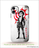 Anime Mobile Back Skin or Stickers Rj998 - Mobile Skins