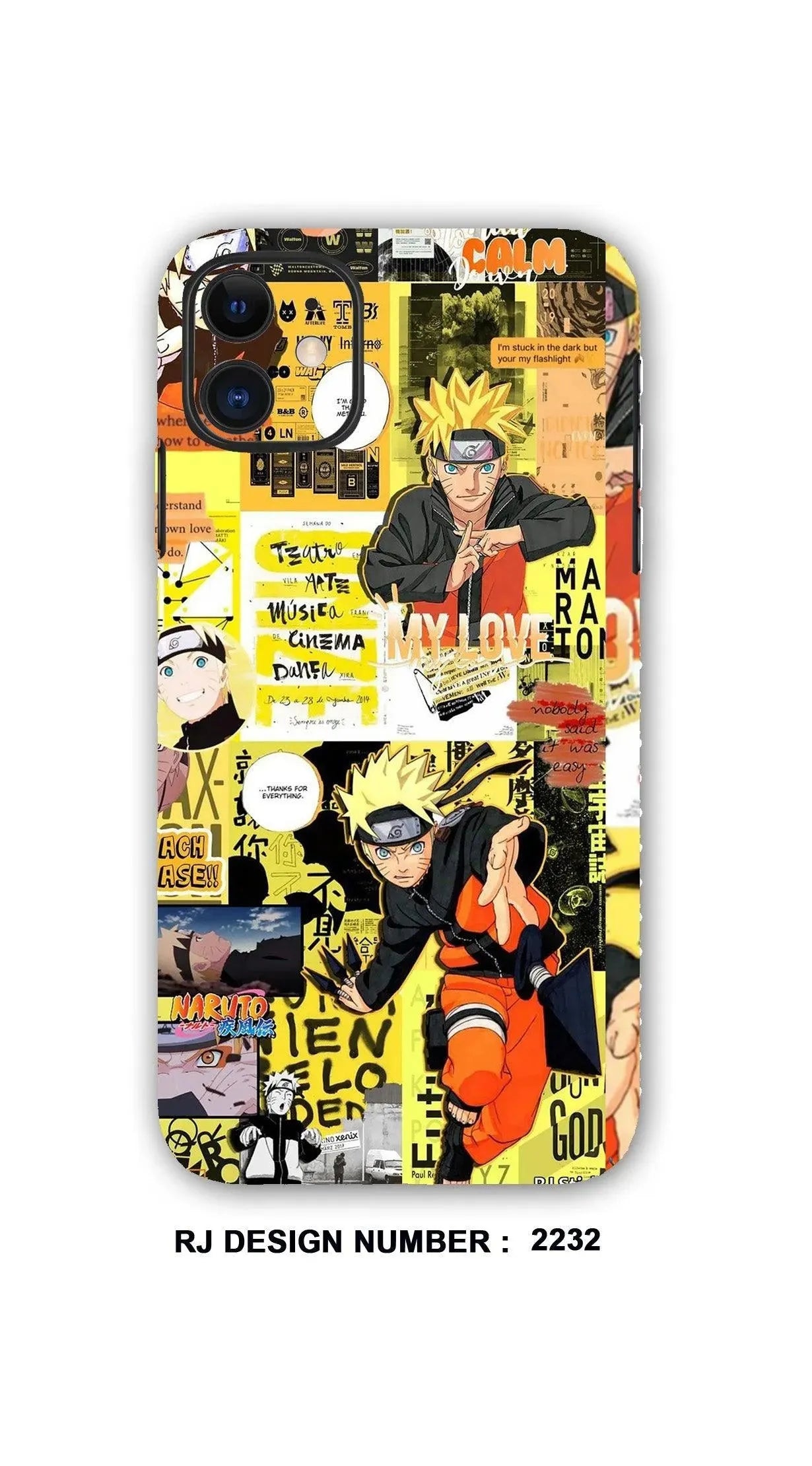 NARUTO anime mobile skins RJ2232, ANIME MOBILE WRAPPING