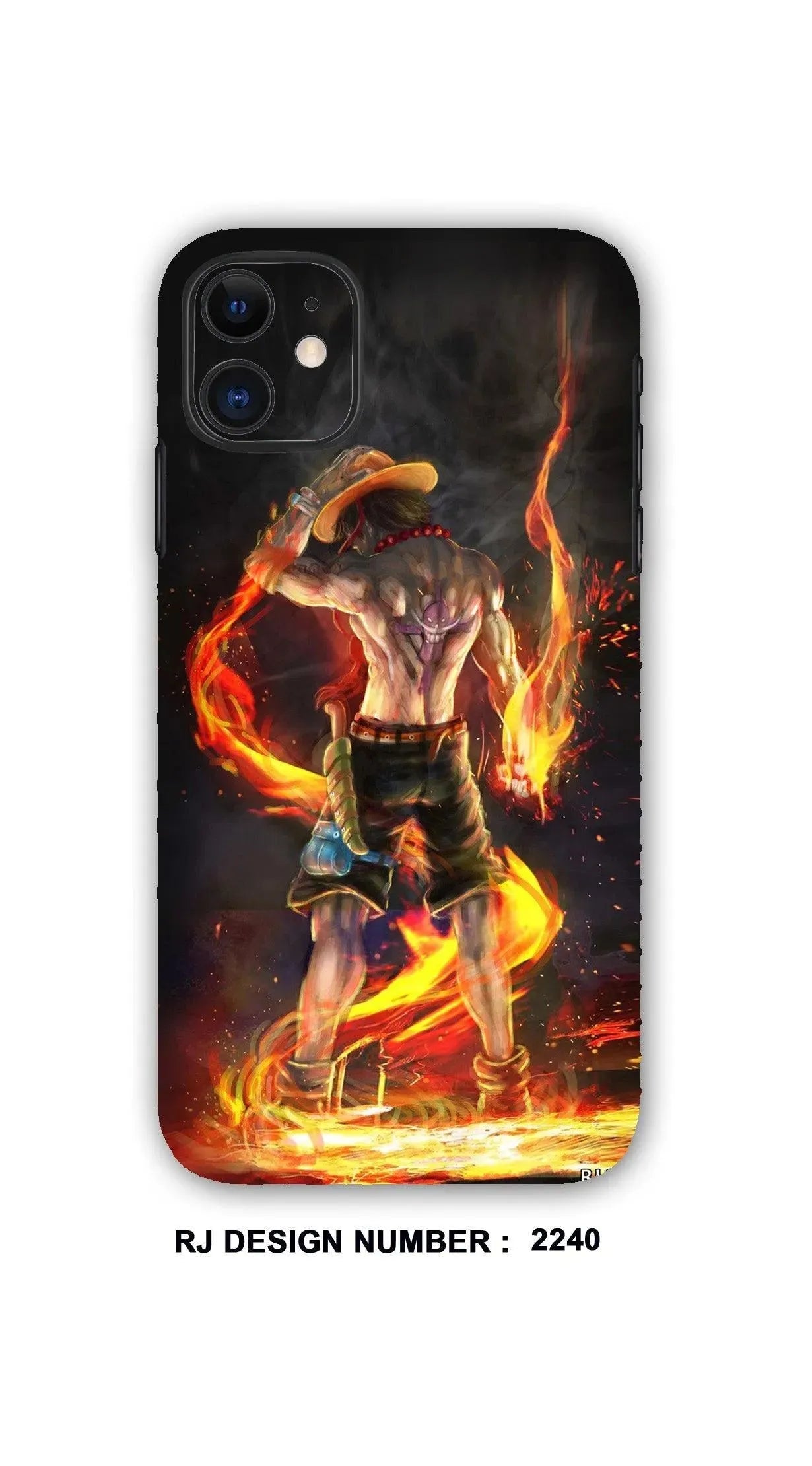 One piece ace anime mobile skins, RJ2240, ANIME MOBILE WRAPPING