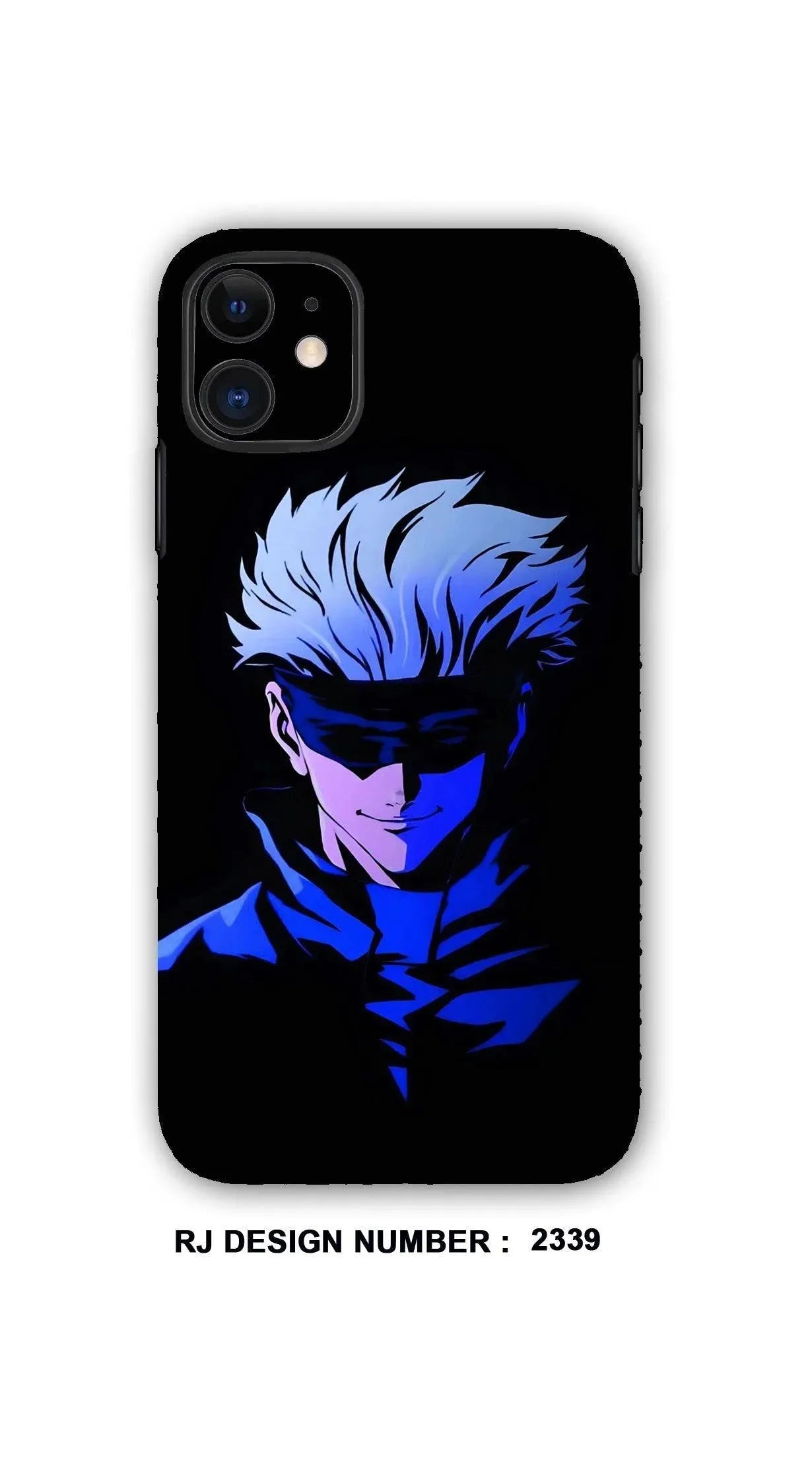 SATORU GOJO BLUE BLACK anime mobile skins RJ2339, ANIME MOBILE WRAPPING