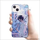 Cute Girl with Umbrella Mobile Cover Rj1777 Plastic Hard Case - Mobile Covers