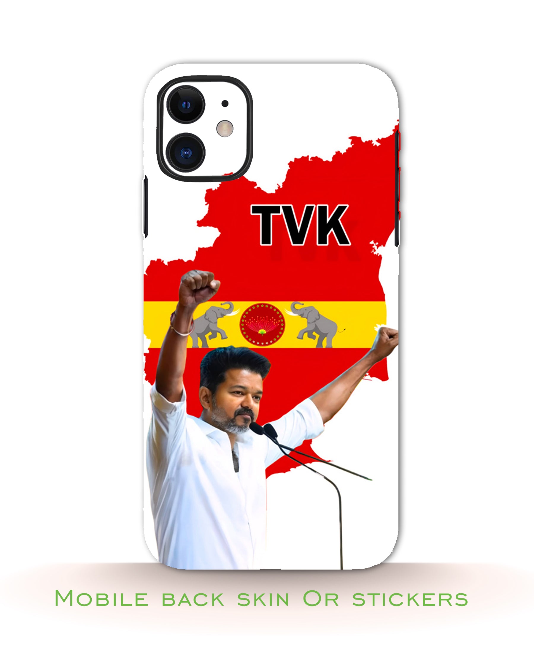 TVK VIJAY mobile back skins or stickers RJ3184