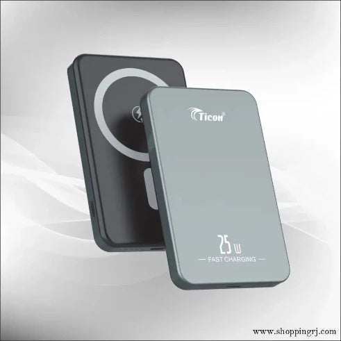 Ticon WP-180 Magnetic Wireless Power Bank – Fast & Convenient Charging
