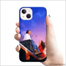Couple Watching on the Sky Mobile Cover Rj1675 Plastic Hard Case - Mobile Covers