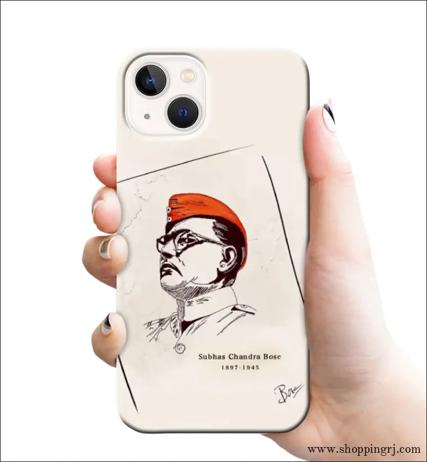 Nethaji Subash Chandra Bose mobile cover RJ2689