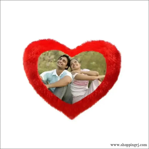 Heart Shape Pillow Printing - ?️ Colour Single Side Print - Customized Gifts