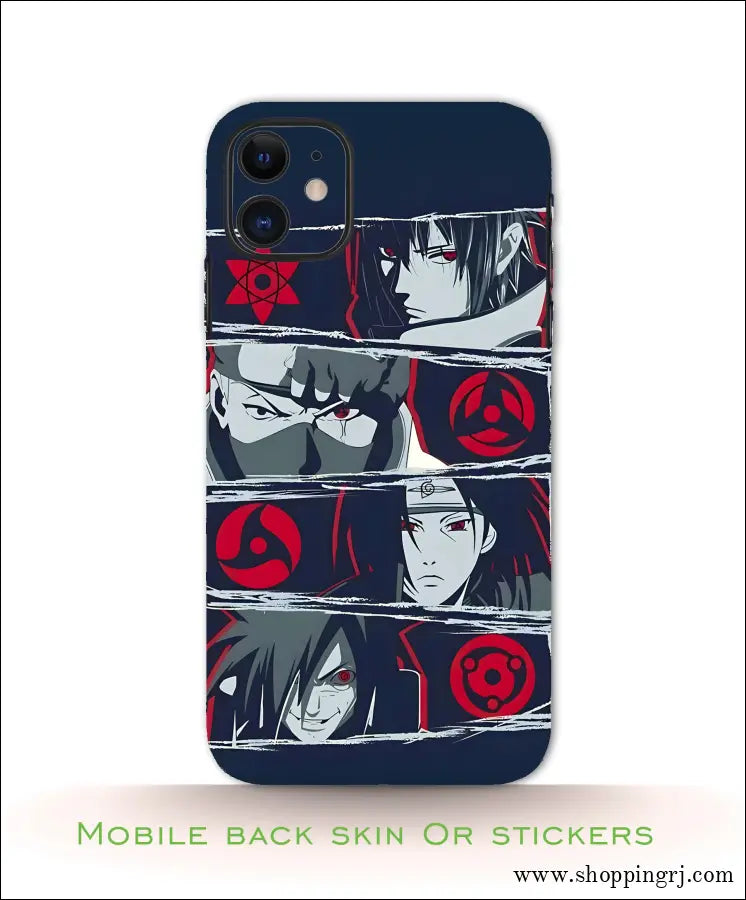 ITACHI anime mobile back skin or stickers RJ2337