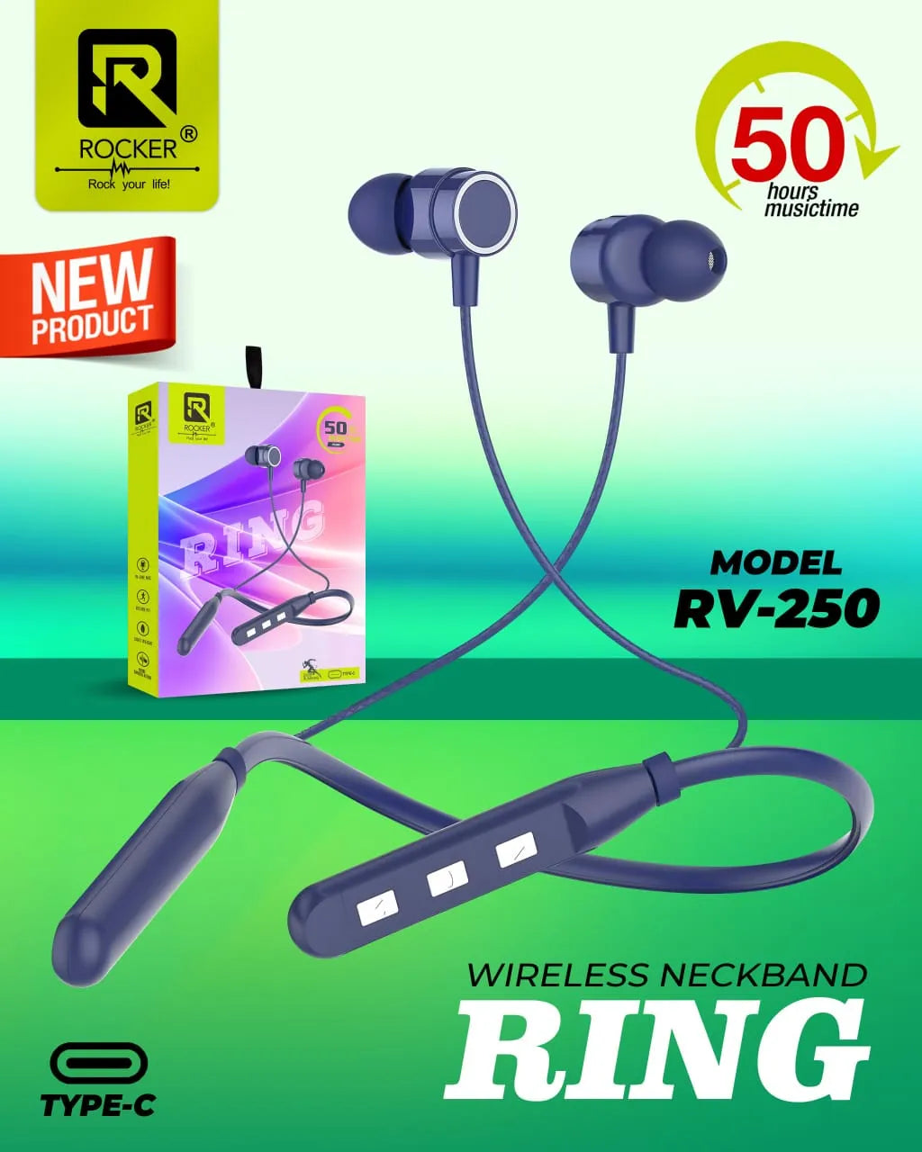 Rockers RV-250 wireless neckband