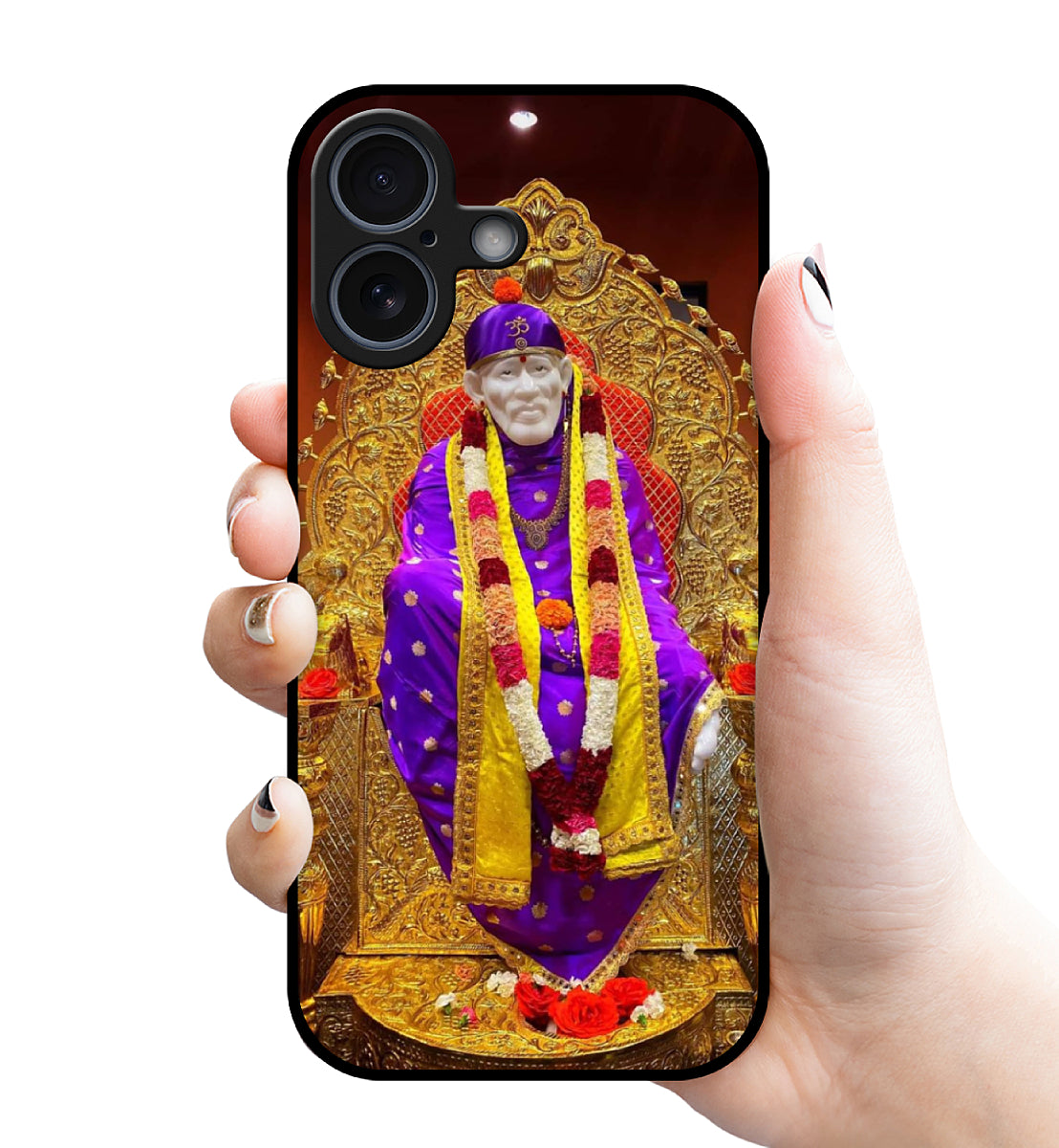 SAI BABA GLOSSY MOBILE CASE ON1