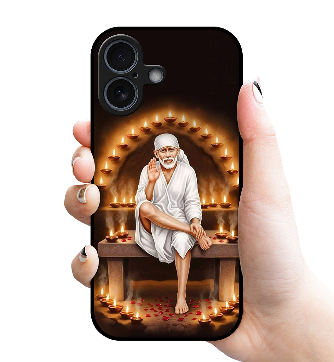 SAI BABA GLOSSY MOBILE CASE ON4