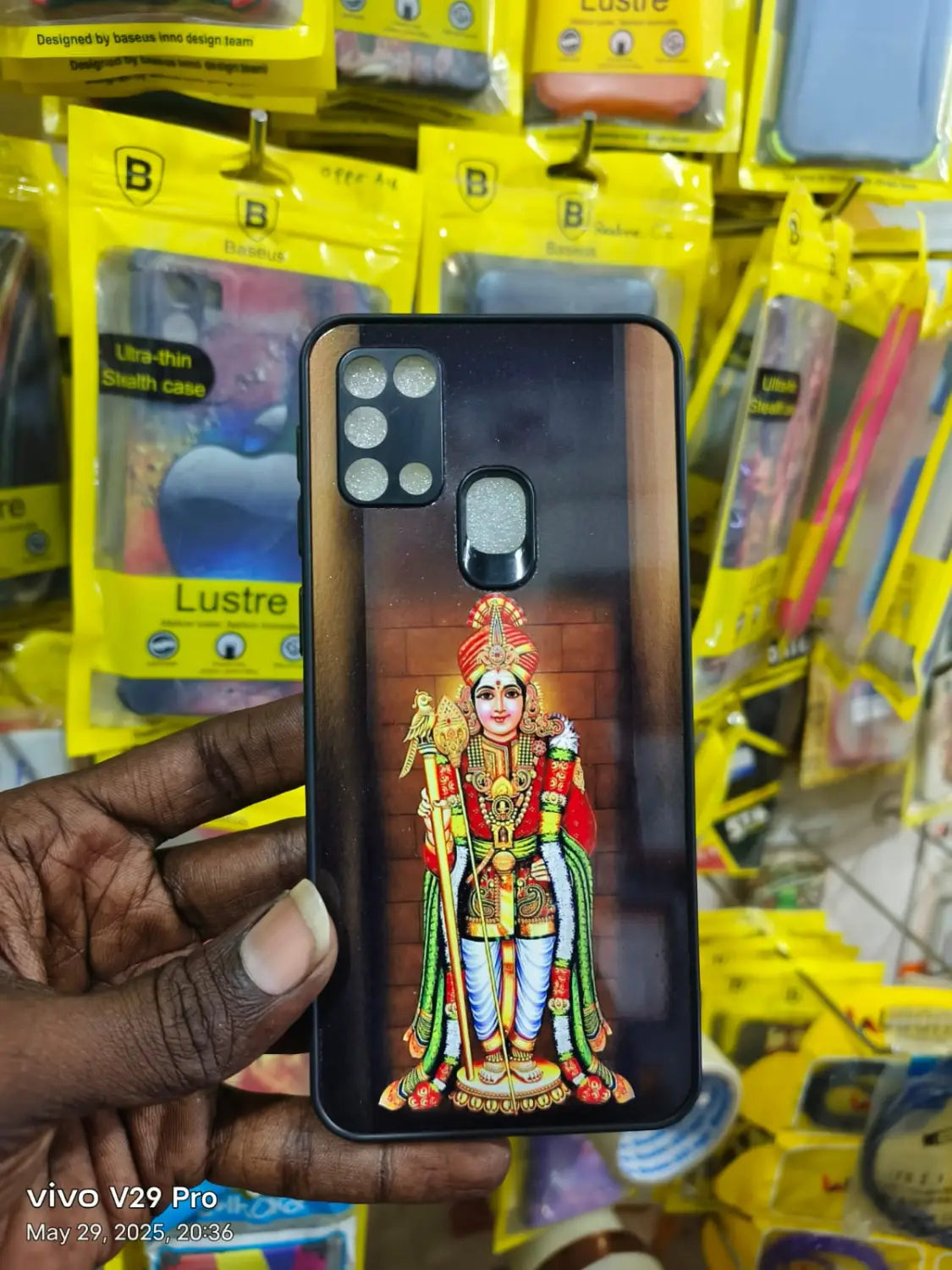 God muruga mobile covers glossy Rubber RJ3437