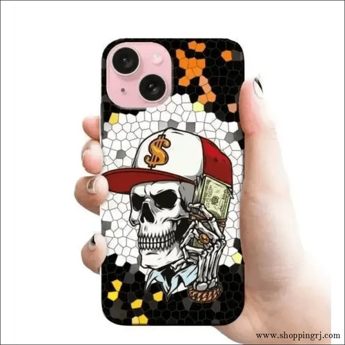 Cool Skull Millionaire Rj 2890 Plastic Hard Cases - Mobile Covers