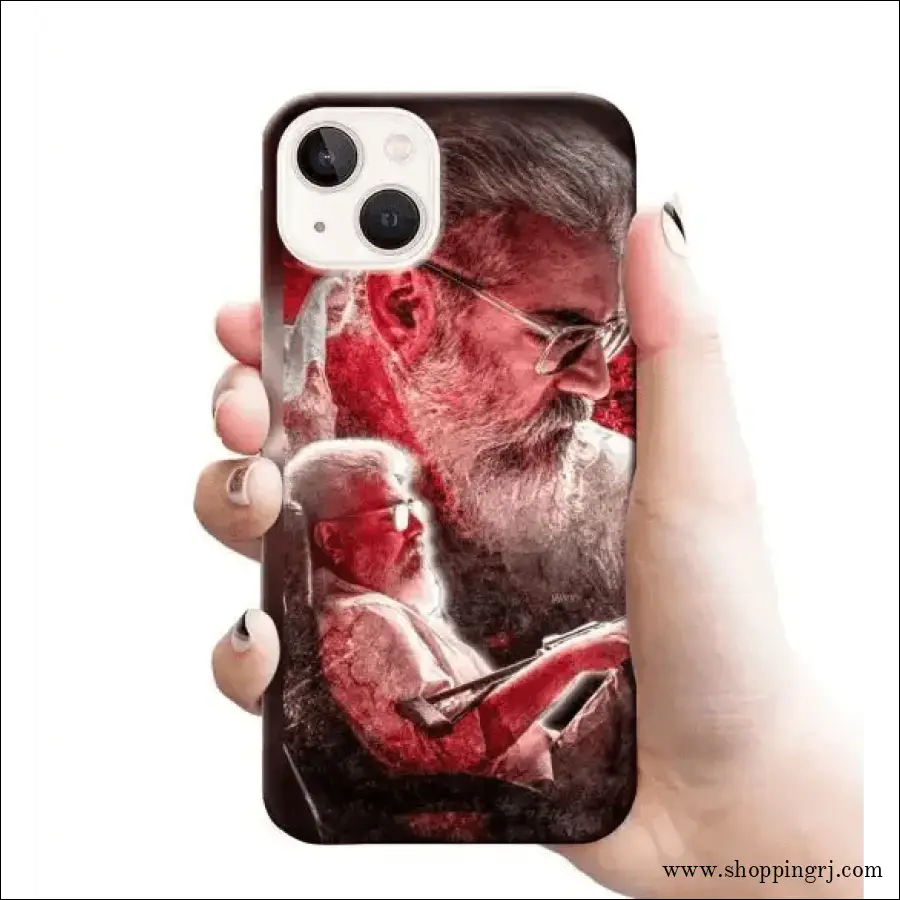 Actor Ajith mobile cover RJ 1295 PLASTIC case