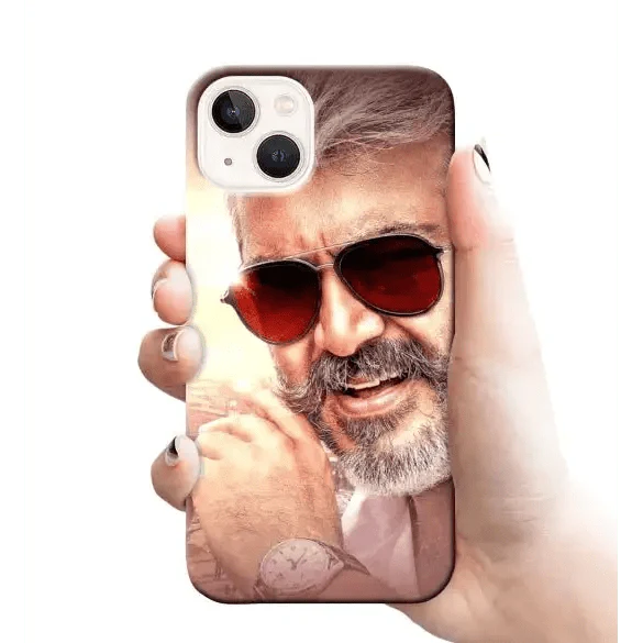 Actor Ajith mobile cover RJ 1351 PLASTIC case