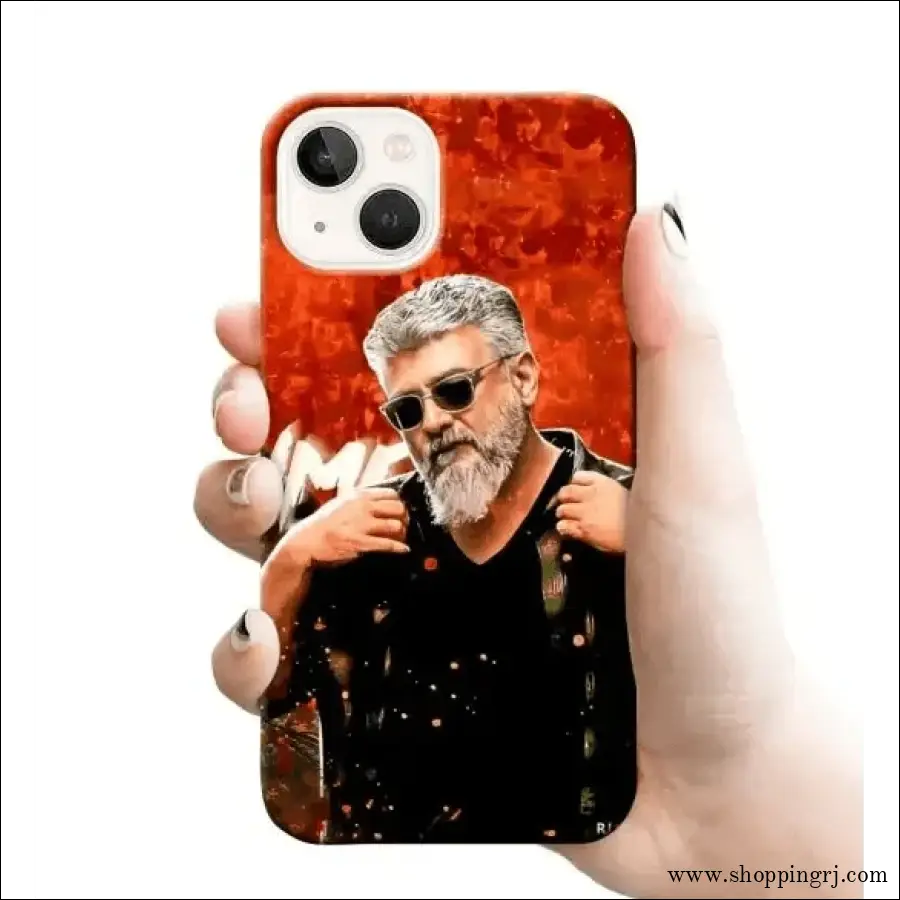Actor Ajith mobile cover RJ 1545 PLASTIC case