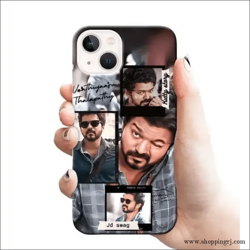 Actor Vijay Mobile Cover Rj 1662 Plastic Case - Mobile Covers