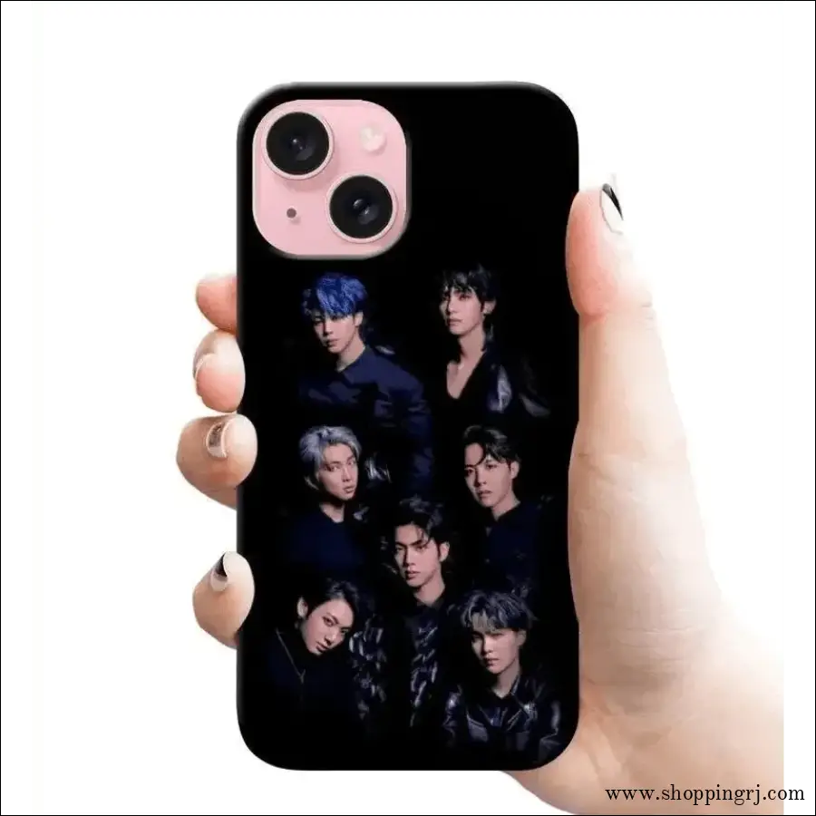 BTS இராணுவத்தின் காதல் குழுக்கள் RJ 2484 பிளாஸ்டிக் ஹார்ட் கேஸ்கள்