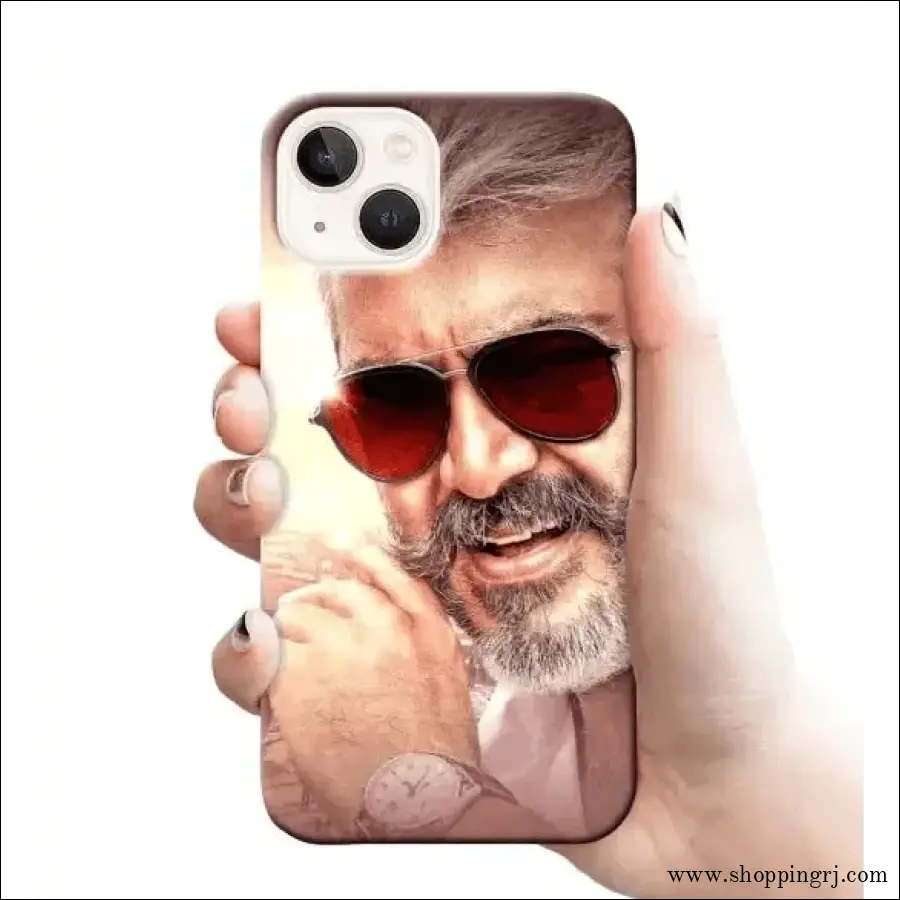 Actor Ajith mobile cover RJ 1351  PLASTIC case