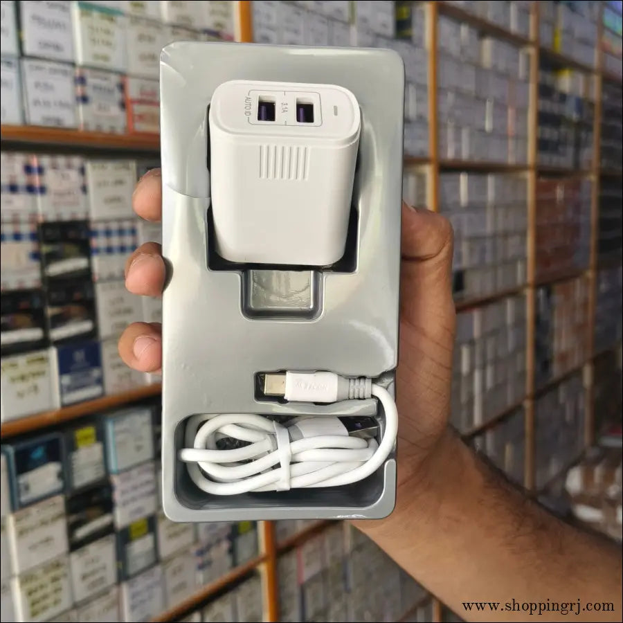 Amp 15W Dual USB Ticon Mobile Charger for Efficient Charging - charger