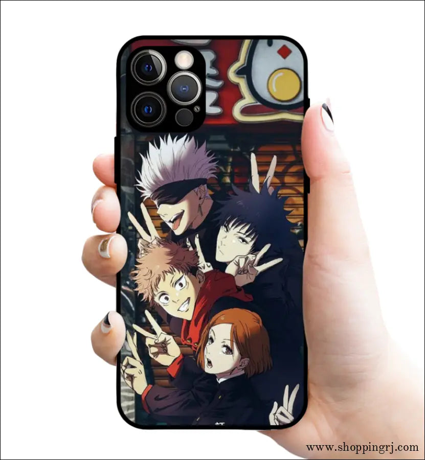 Anime glossy mobile case 2002