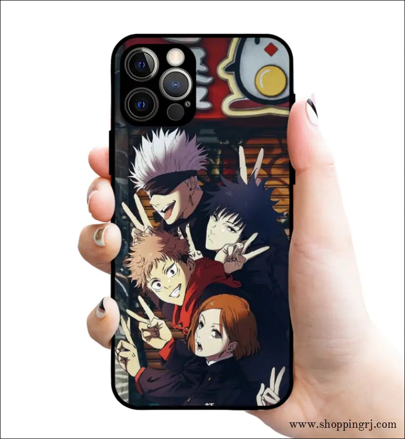 Anime glossy mobile case 2002