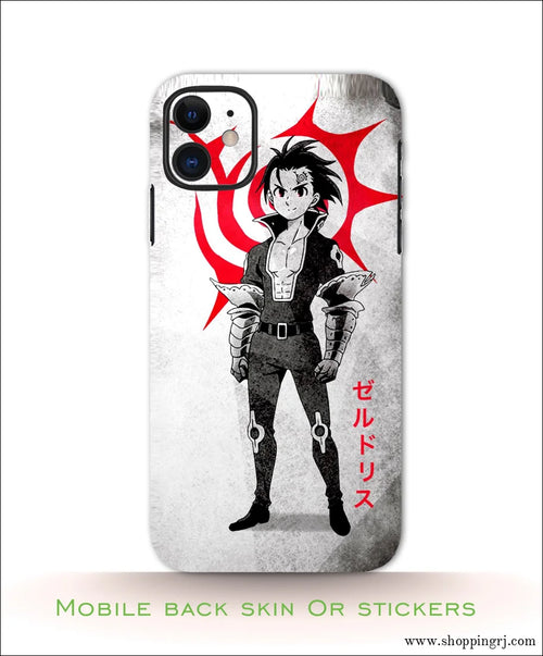 anime mobile back skin or stickers RJ998 - Mobile skins