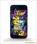 Anime Mobile Back Skin or Stickers Rj2231 - Mobile Skins
