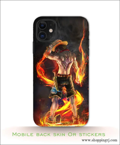 Anime Mobile Back Skin or Stickers Rj2240 - Mobile Skins