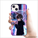 Anime Mobile Cover Rj1132 Plastic Hard Case with Umbrella - Mobile Covers