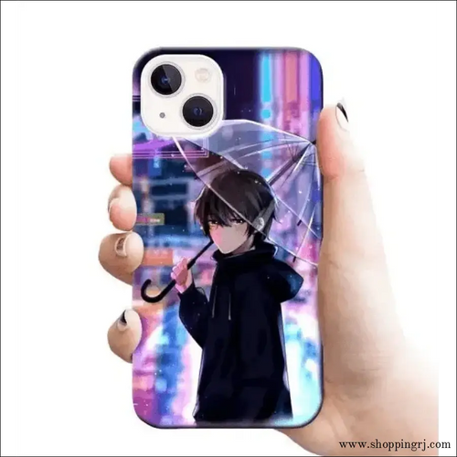 Anime mobile cover RJ1132 Plastic hard case with Umbrella - Mobile covers - ANIME MOBILEcustomized mobile coveranime mobile covers