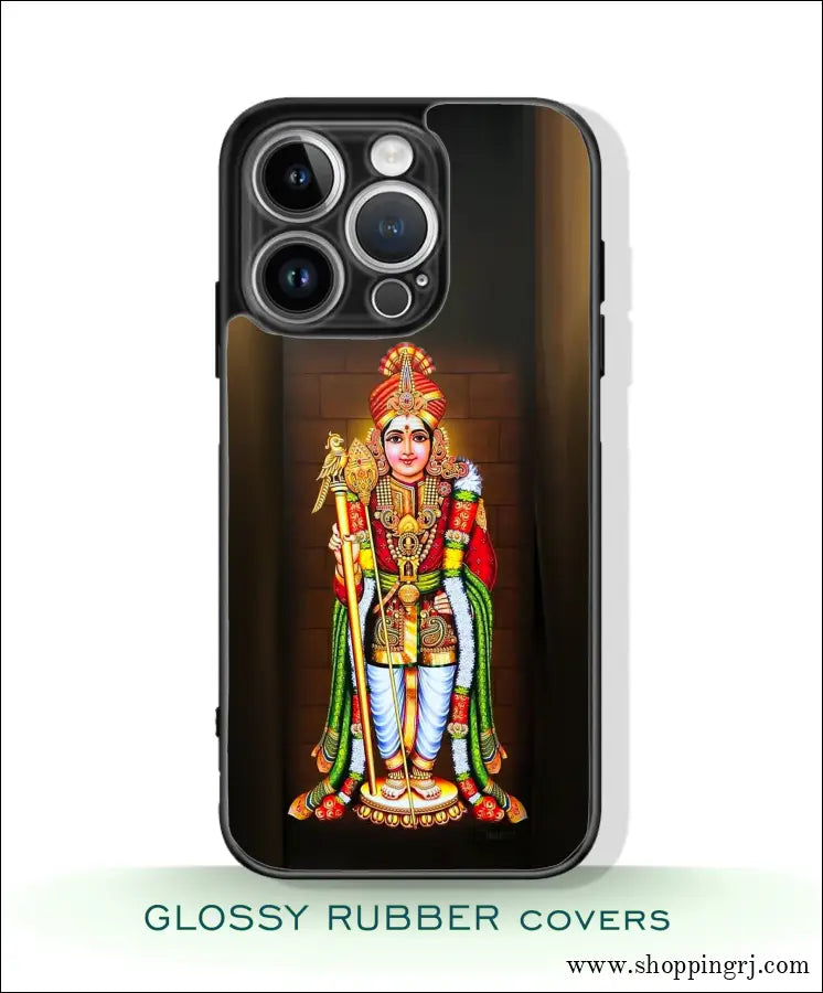 God muruga mobile covers glossy Rubber RJ3437