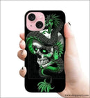 Skull Dragon Rj 2861 Plastic Hard Cases - Mobile Covers