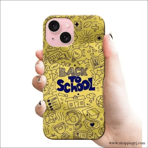 Back to Schools Rj 2538 Plastic Hard Cases - Mobile Covers