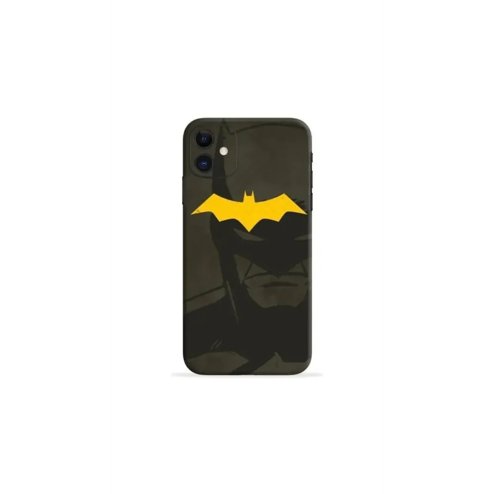 Batman Yellow Logo Mobile Skin