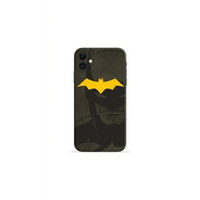 Batman Yellow Logo Mobile Skin - Mobile skins - Mobile skinsRJ mobiles and accessories ThoothukudiMobile's back sticker