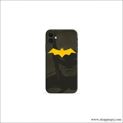 Batman Yellow Logo Mobile Skin - Mobile skins - Mobile skinsRJ mobiles and accessories ThoothukudiMobile's back sticker