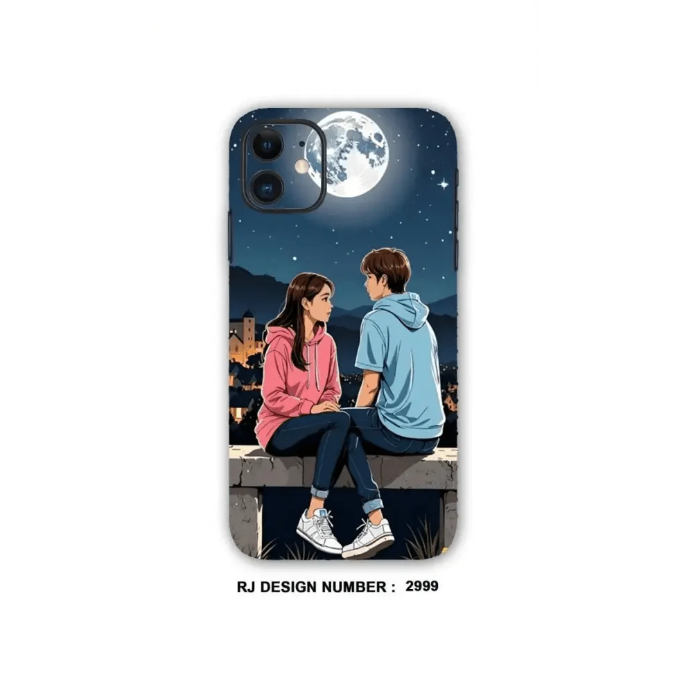 BEAUTIFUL NIGHT COUPLE mobile skins RJ2999, ANIME MOBILE WRAPPING