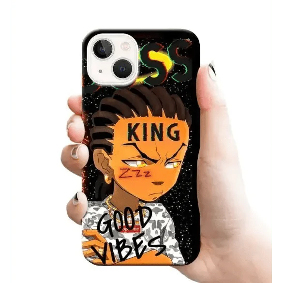 BOONDOCKS mobile cover RJ1770 Plastic hard case - Mobile covers - ANIME MOBILEcustomized mobile coveranime mobile covers