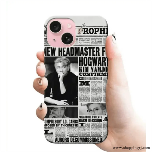 BTS News Paper RJ 2540 PLASTIC HARD CASES - Mobile covers - Hard casesMobile coversmobile cover